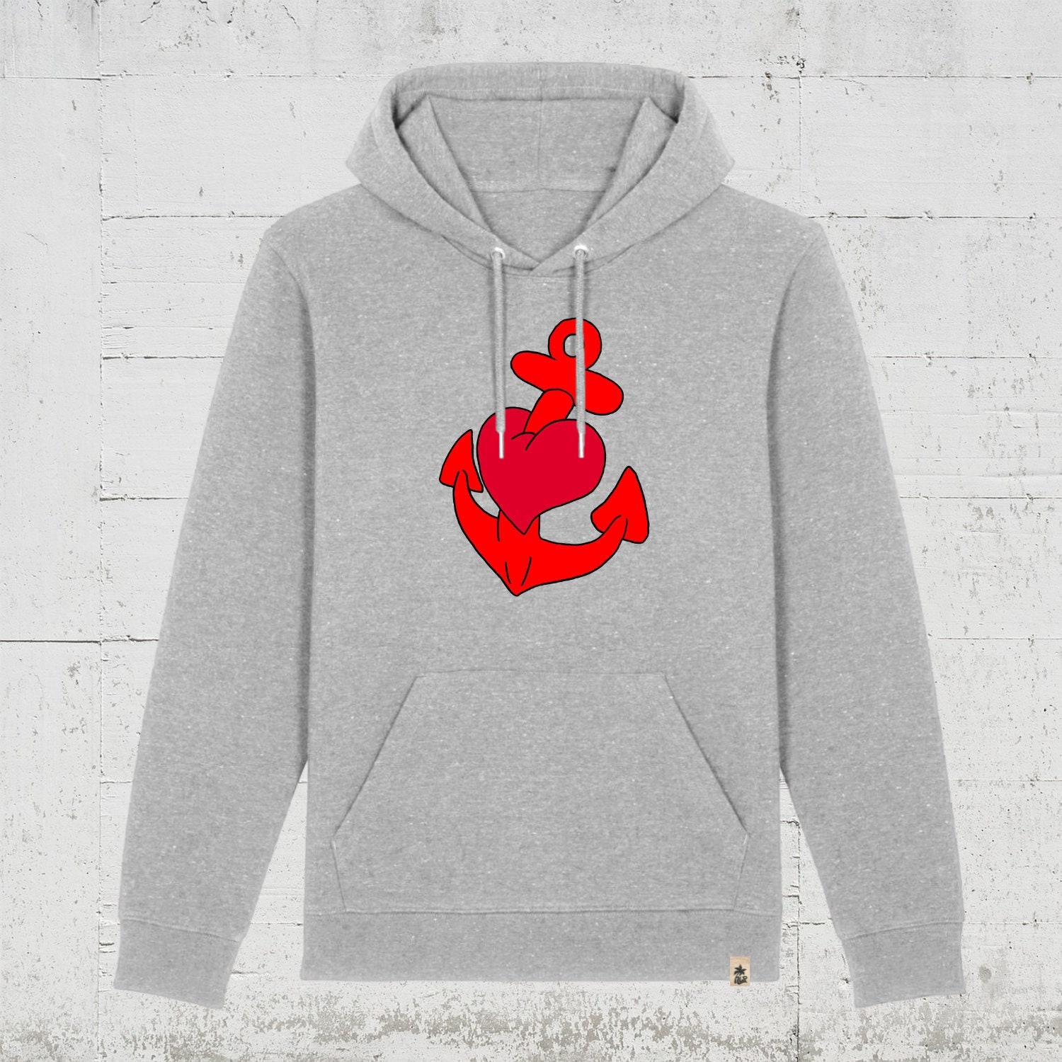 Anker Groß | Bio Hoodie Unisex - Organic. Recycelt. Vegan. Fair. Hoodie, Anchor-Hoodie, Hafen Seemann Fisherman-Hoodie Anker Groß | Bio Hoodie Unisex - Organic. Recycelt. Vegan. Fair. Hoodie, Anchor-Hoodie, Hafen Seemann Fisherman-Hoodie von HamburgLaPlaya