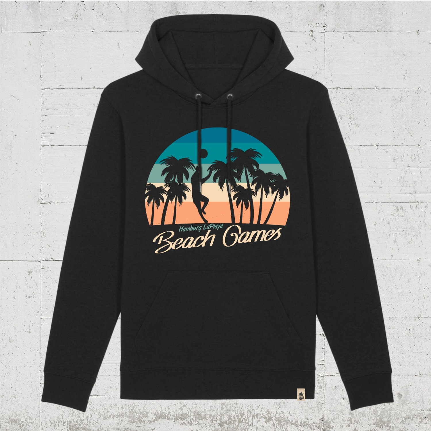 Beach Games | Bio Hoodie Unisex - Organic. Recycelt. Vegan. Fair. Volleyball Hoodie, Strand Lieblingshoodie Beach Games | Bio Hoodie Unisex - Organic. Recycelt. Vegan. Fair. Volleyball Hoodie, Strand Lieblingshoodie von HamburgLaPlaya