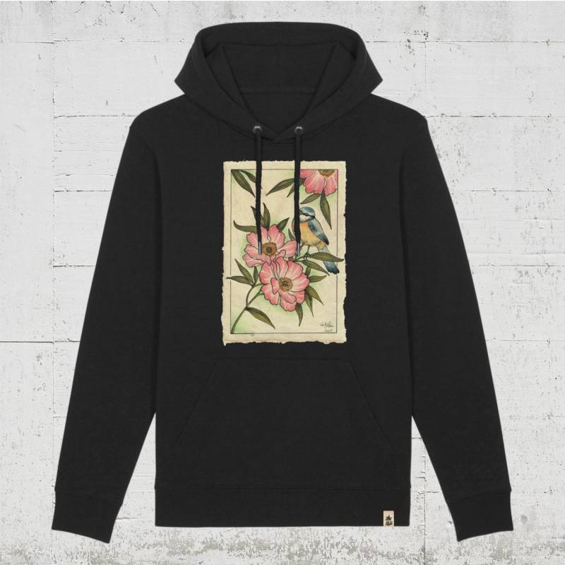 Blaumeise | Hlp Artists Tattoo-Art Unisex Hoodie Von Cutekarin - Cubano Ink Munich Organic Vegan Fairwear Blaumeise | Hlp Artists Tattoo-Art Unisex Hoodie Von Cutekarin - Cubano Ink Munich Organic Vegan Fairwear von HamburgLaPlaya