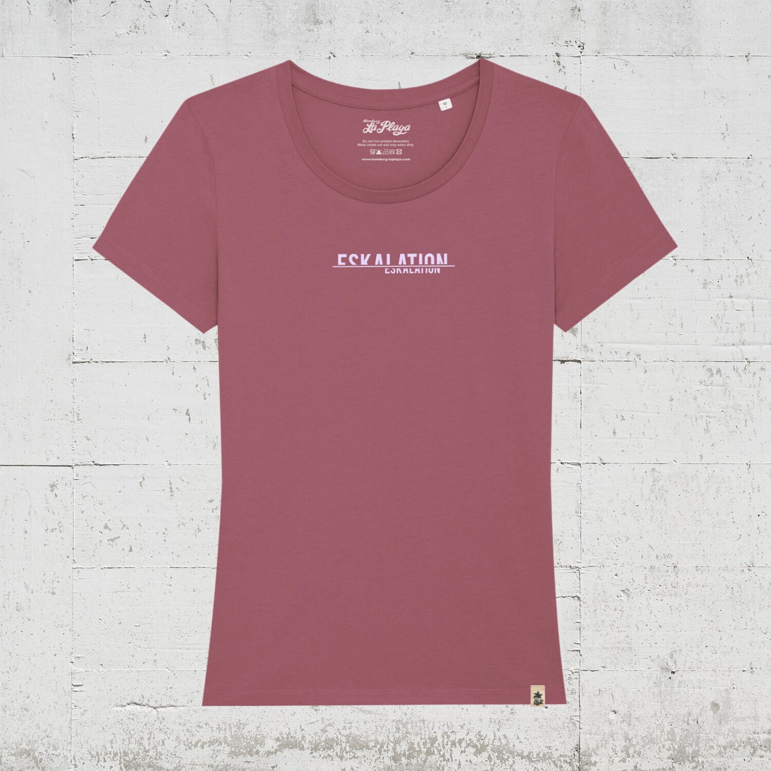 Eskalation | Bio T-Shirt Women - Organic. Vegan. Fair von HamburgLaPlaya