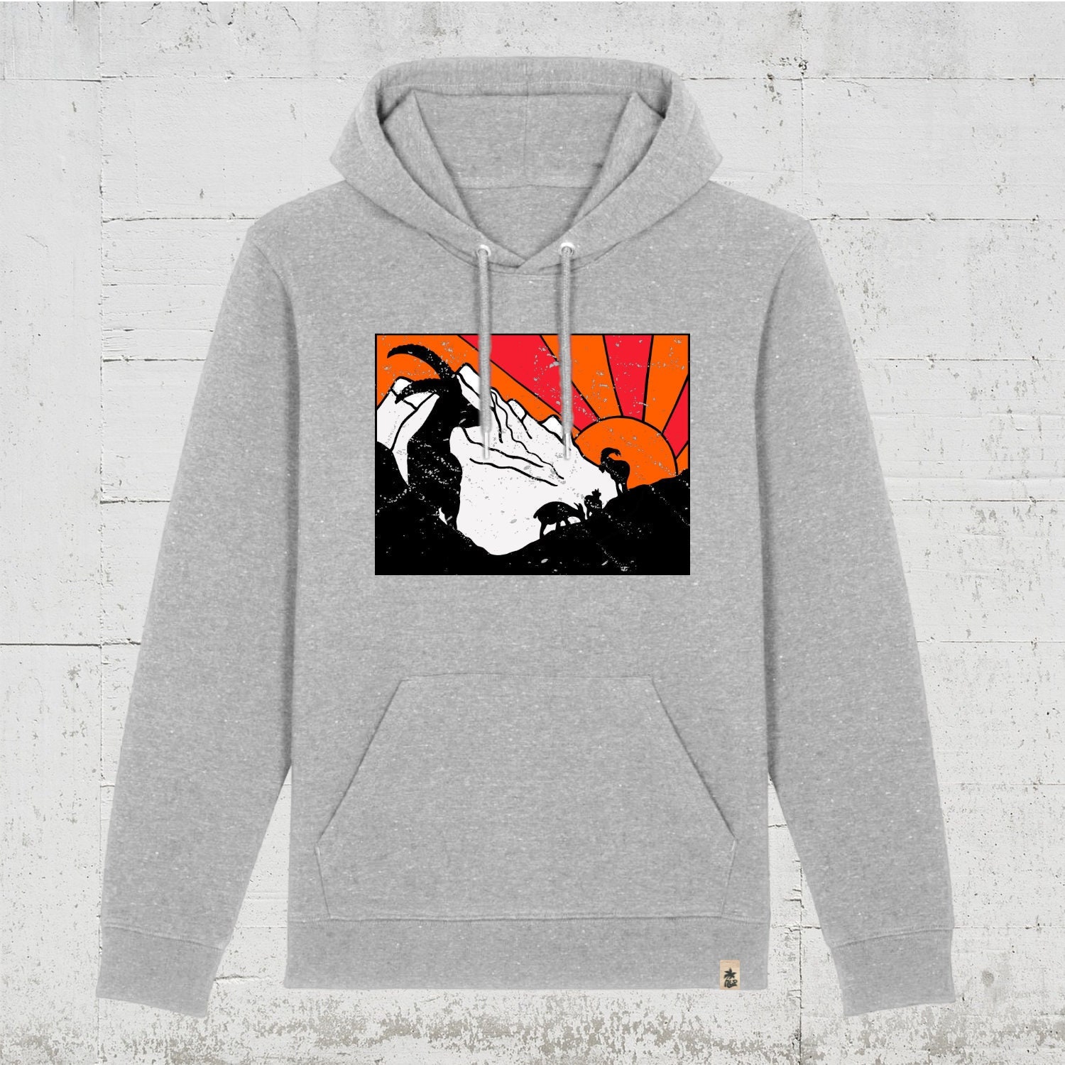 Hlp Backcountry | Hoodie Unisex - Organic Fairwear Vegan Hlp Backcountry | Hoodie Unisex - Organic Fairwear Vegan von HamburgLaPlaya