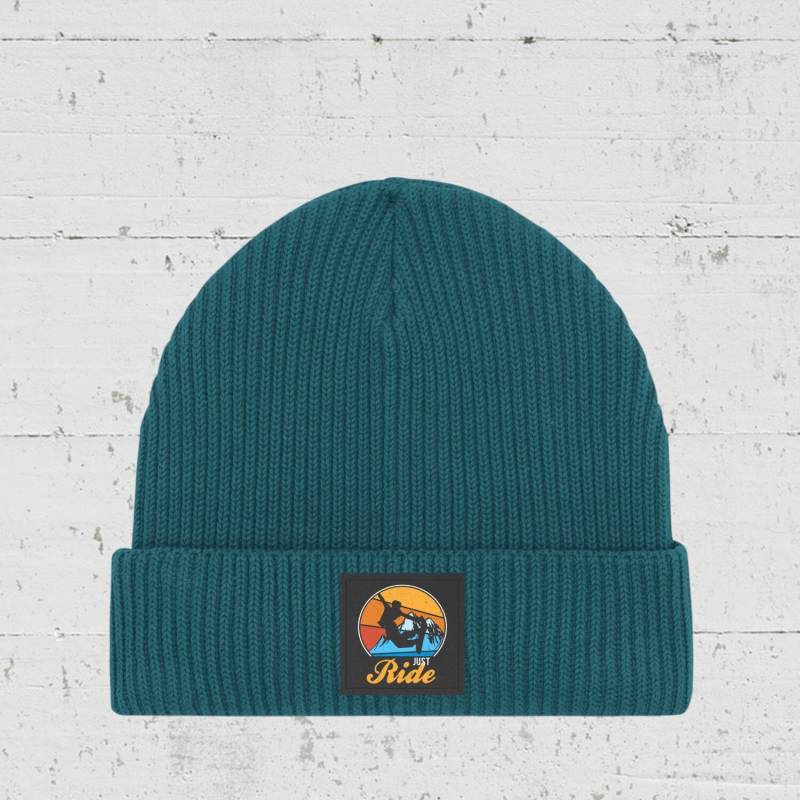 Just Ride - Snowboard Edition | Bio Fisherman Beanie Unisex von HamburgLaPlaya