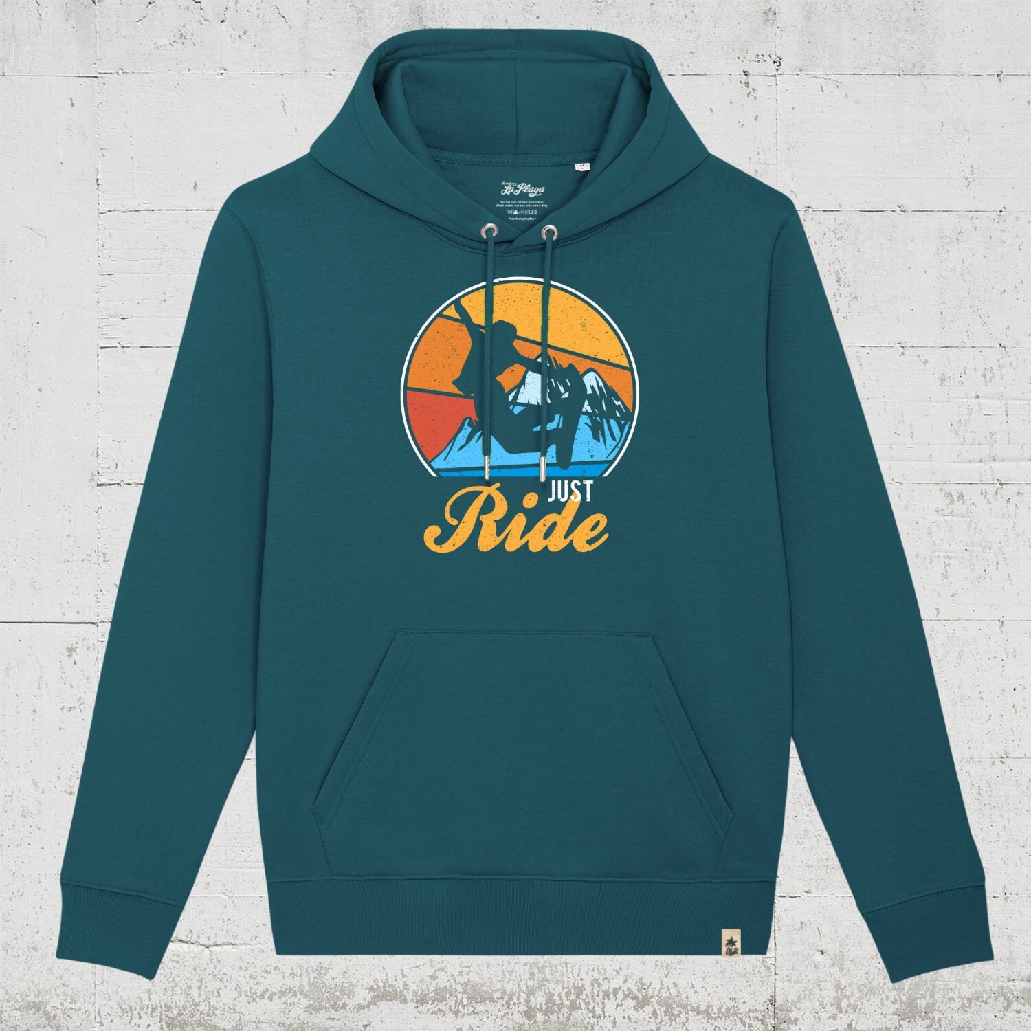 Just Ride - Snowboard Edition | Bio Hoodie Unisex Organic. Recycelt. Vegan. Fair Just Ride - Snowboard Edition | Bio Hoodie Unisex Organic. Recycelt. Vegan. Fair von HamburgLaPlaya