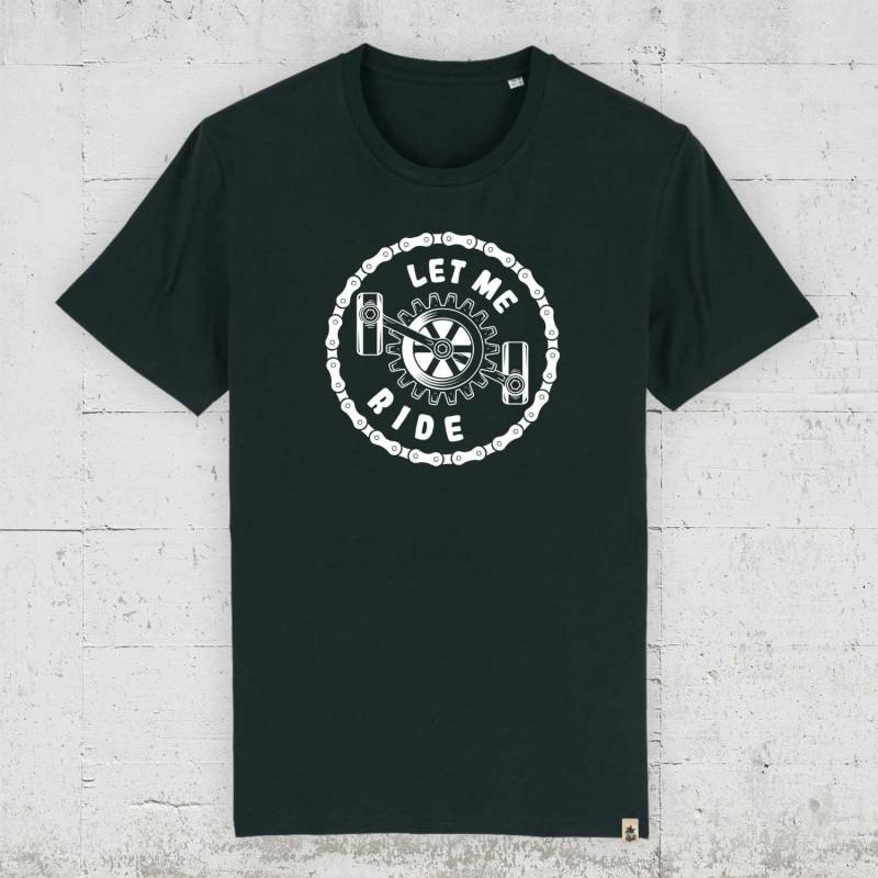 Let Me Ride, T-Shirt Herren, Radsport T-Shirt, Fahrrad Pedale, Kettenblatt, Fahrradkette, Bmx Rennrad, Mtb, Bio Let Me Ride, T-Shirt Herren, Radsport T-Shirt, Fahrrad Pedale, Kettenblatt, Fahrradkette, Bmx Rennrad, Mtb, Bio von HamburgLaPlaya
