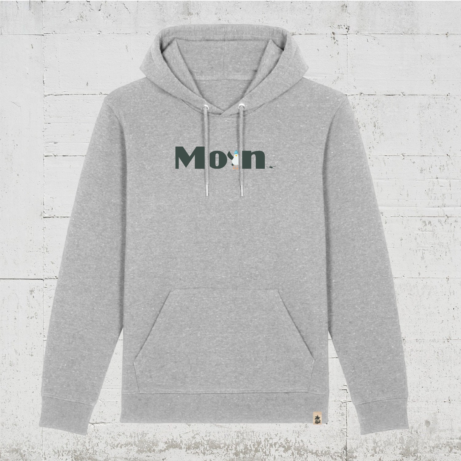 Moin | Hoodie Unisex - Organic Vegan Fairwear Moin | Hoodie Unisex - Organic Vegan Fairwear von HamburgLaPlaya