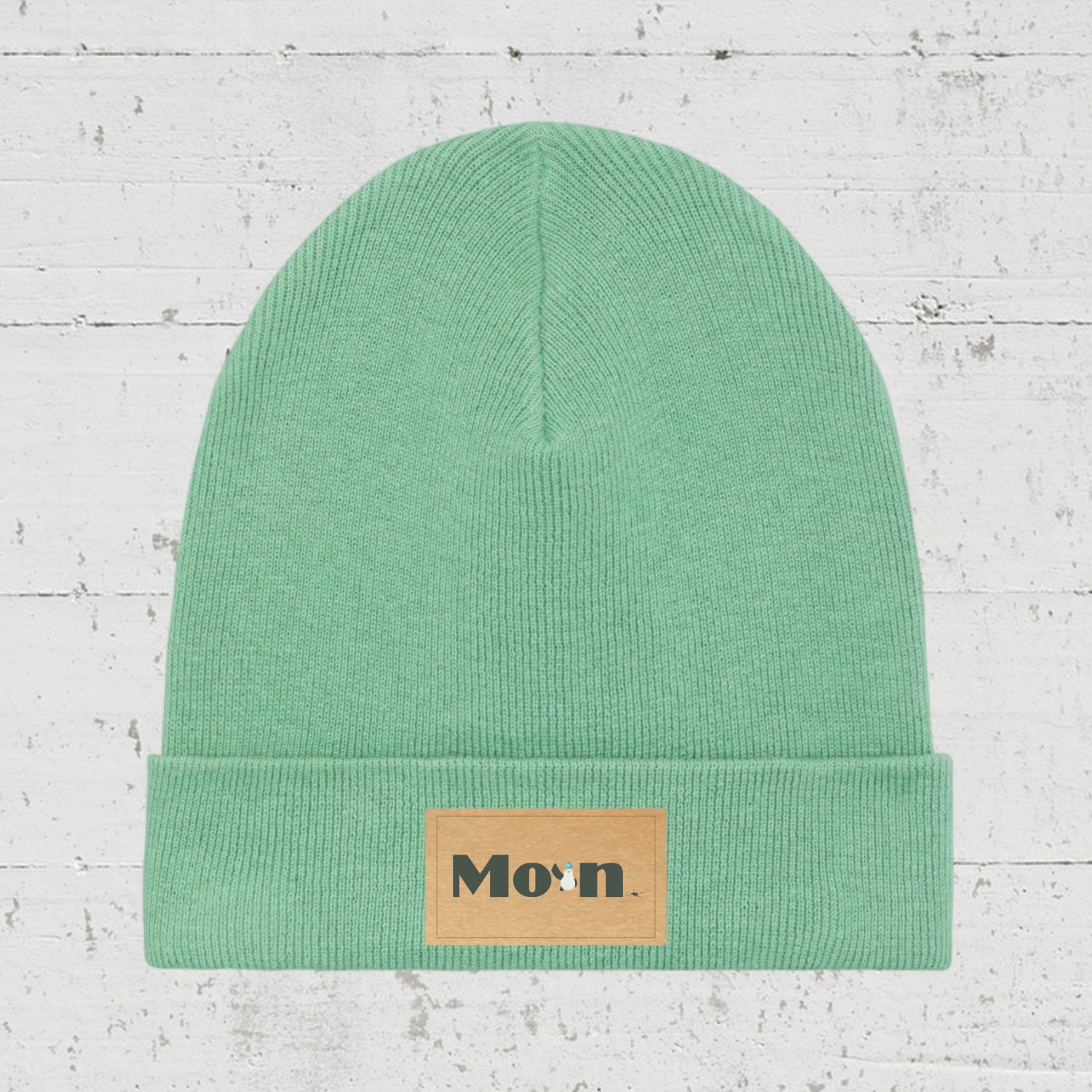 Moin | Rib Beanie Unisex - Organic Fairwear Vegan von HamburgLaPlaya