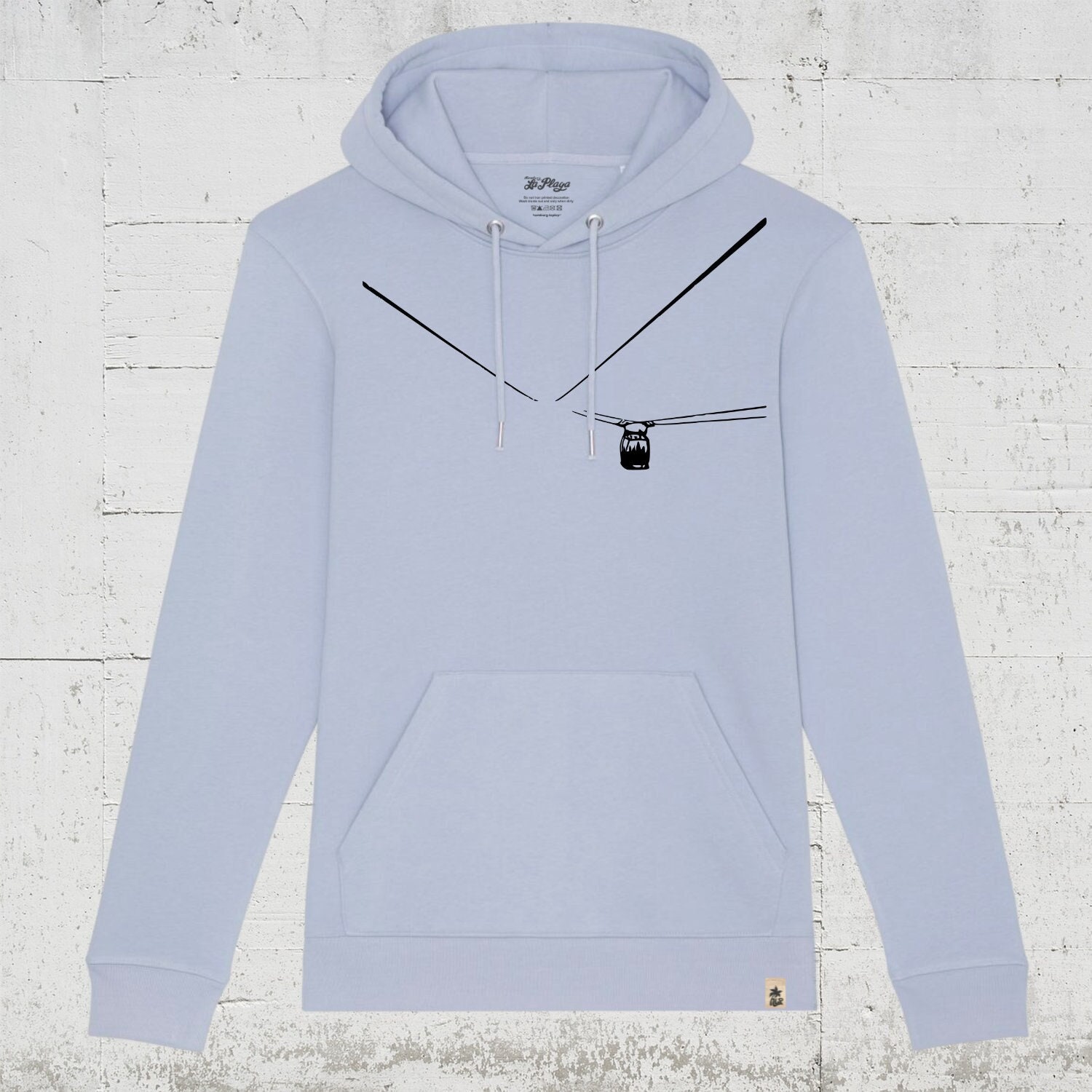Nebelgondel | Bio Hoodie Unisex - Organic. Recycelt. Vegan. Fair Nebelgondel | Bio Hoodie Unisex - Organic. Recycelt. Vegan. Fair von HamburgLaPlaya