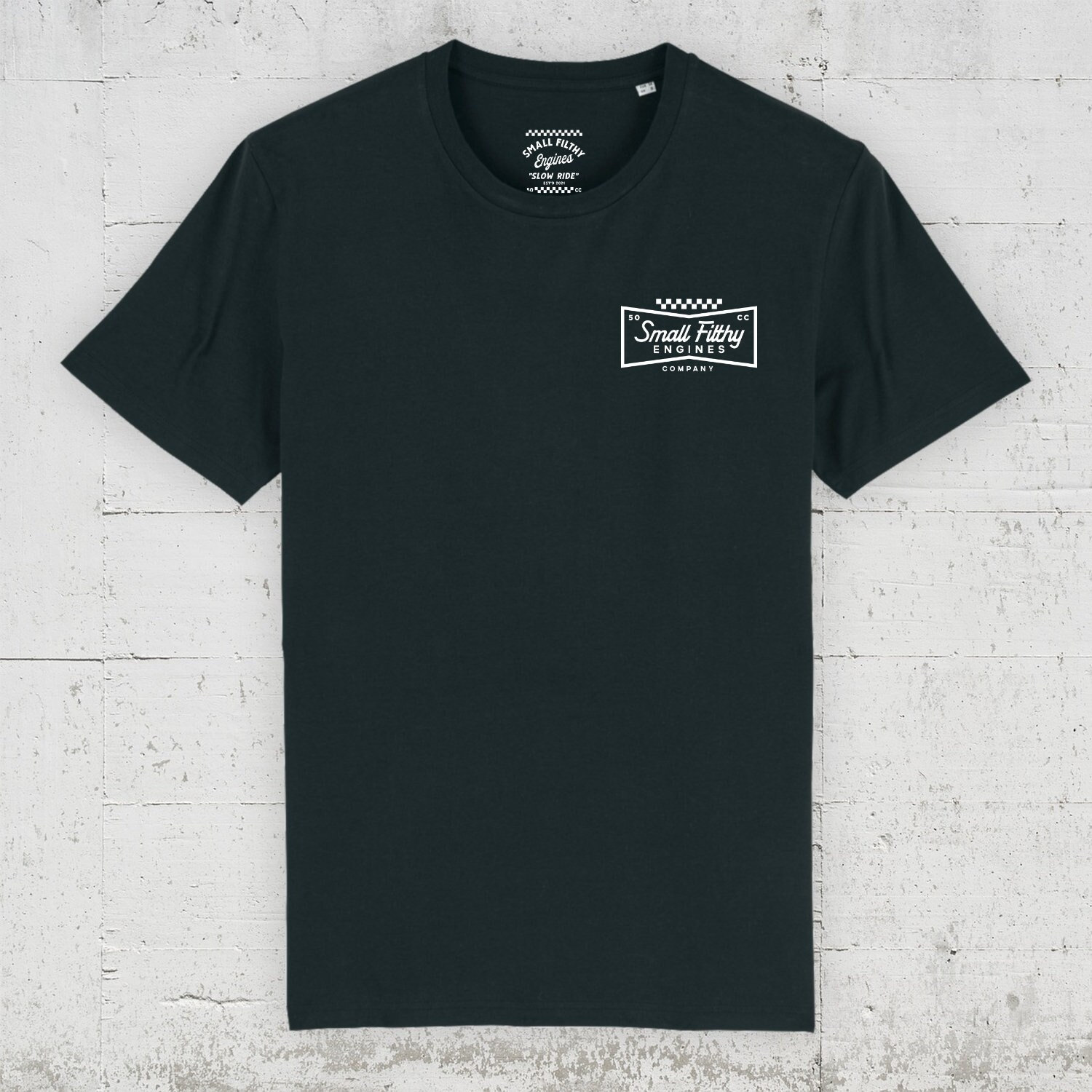 Sfe - Checker | Hlp Artists Bio T-Shirt Men Organic. Vegan. Fairwear von HamburgLaPlaya