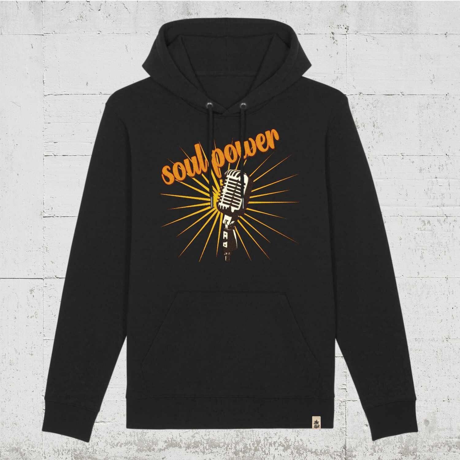 Soul Power, Hoodie, Bio Blaxxploitation Mikrofon, Music Kapuzenpullover, & Funk, Allnighter Hoodie Soul Power, Hoodie, Bio Blaxxploitation Mikrofon, Music Kapuzenpullover, & Funk, Allnighter Hoodie von HamburgLaPlaya