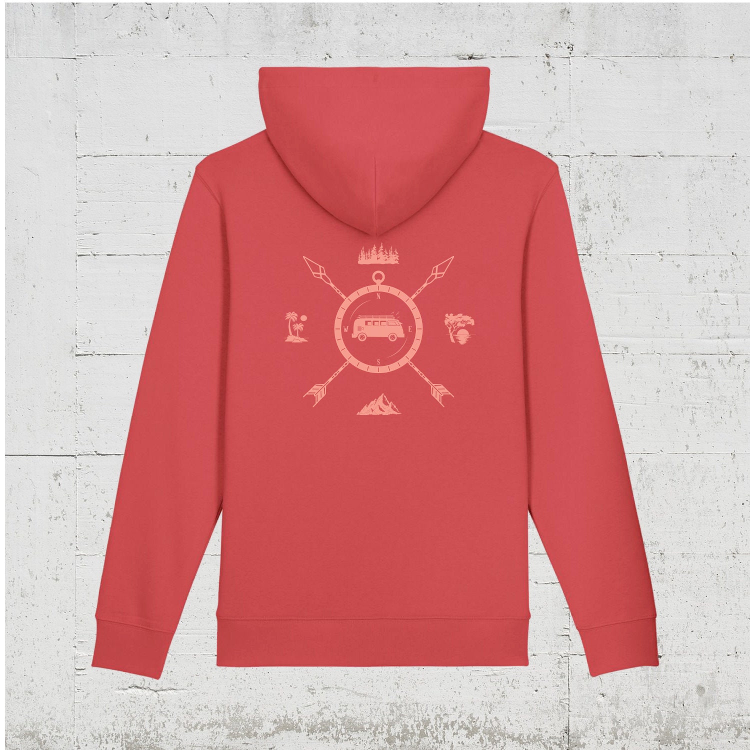 Van On Tour | Hoodie Unisex - Organic Recycelt Fairwear Vegan Van On Tour | Hoodie Unisex - Organic Recycelt Fairwear Vegan von HamburgLaPlaya