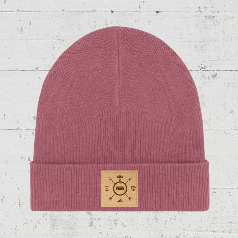 Van On Tour | Rib Beanie Unisex - Organic Fairwear Vegan Van On Tour | Rib Beanie Unisex - Organic Fairwear Vegan von HamburgLaPlaya