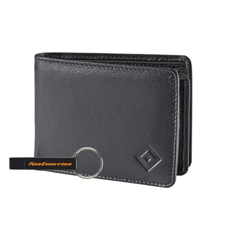 HSV Ledergeldbörse Geldbörse Raute schwarz Fanartikel + FanEmotion Flaschenöffner von Hamburger SV