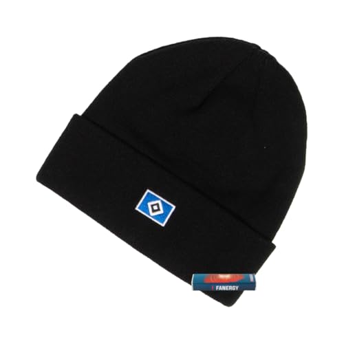Hamburger SV HSV Kindermütze Logo Wintermütze Kinder Beanie 100% Polyacryl HSV Fanartikel + Fanergy Traubenzucker von Hamburger SV