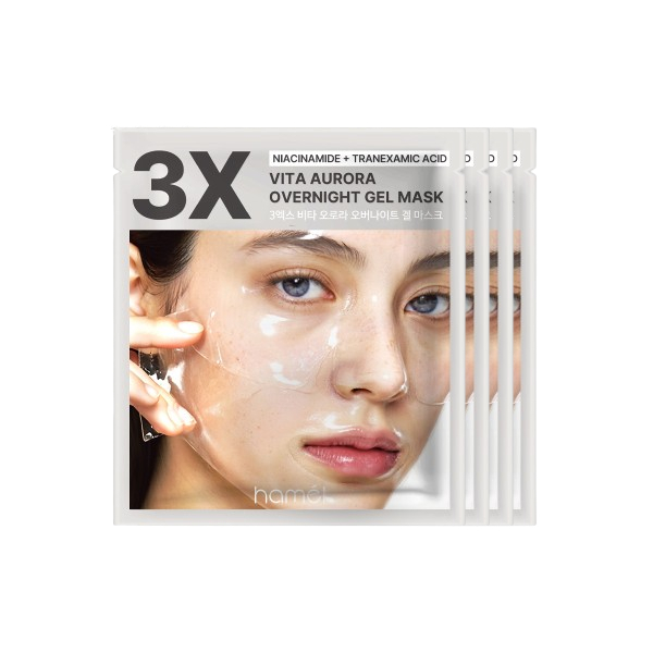 Hamel - 3X Vita Aurora Overnight Gel Mask - 34g*4ea Hamel - 3X Vita Aurora Overnight Gel Mask - 34g*4ea von Hamel