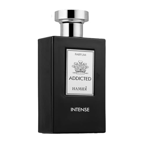 HAMIDI by ARMAF Alkoholfreies Addicted Intense Parfum, 120 ml, Schwarz, langanhaltender Duft, Parfüm für Männer, für Ihn von Hamidi