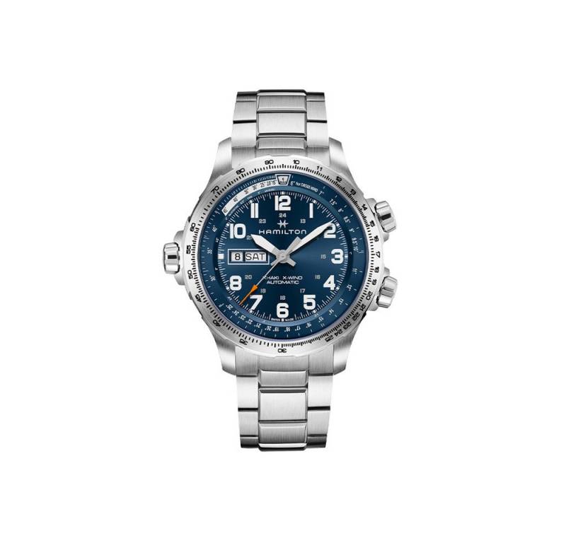 Hamilton Automatikuhr Hamilton Khaki Aviation X-Wind Day Date Auto H77765141, Hamilton Khaki Aviation X-Wind Day Date Auto von Hamilton