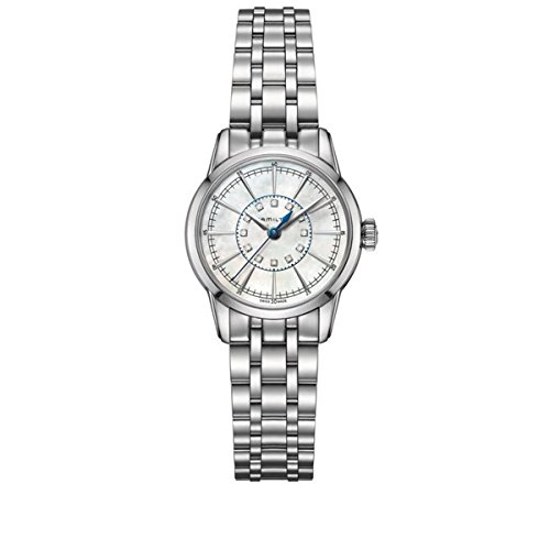 Hamilton Damen Analog Quarz Uhr mit Edelstahl Armband H40311191 von Hamilton