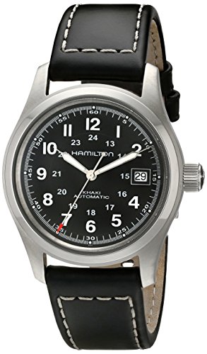 Hamilton Herren-Armbanduhr Automatik Lederarmband H70455733 von Hamilton