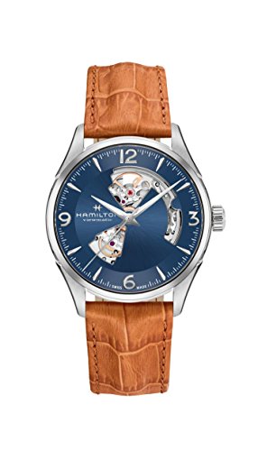 Hamilton Jazzmaster Open Heart H32705541 Herren Automatikuhr Durchbrochenes Ziffernblatt von Hamilton