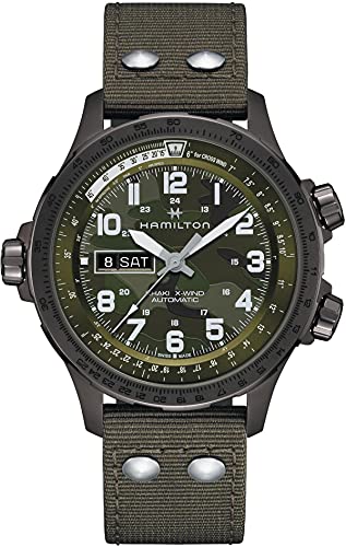 Hamilton Khaki Aviation H77775960 Herren Automatikuhr 80h Gangreserve von Hamilton