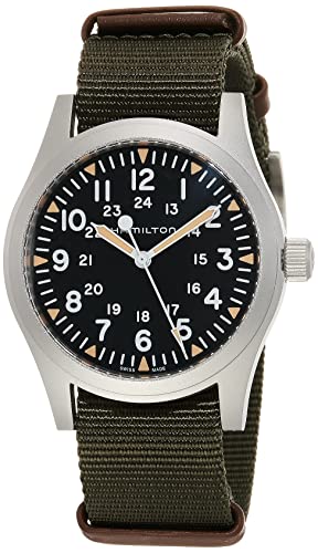 Hamilton Herrenuhr Khaki Field Mechanical 42 mm Grün/Schwarz H69529933 von Hamilton