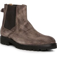 Hamlet Herren Chelsea Boots braun Velours von Hamlet