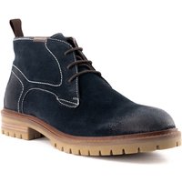 Hamlet Herren Schuhe blau Velours von Hamlet