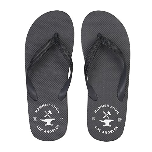 Hammer Anvil Herren Flip Flops Sommer Sandalen, Schwarz (schwarz), 43 EU von Hammer Anvil