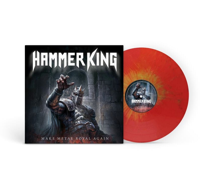 Hammer King Make Metal royal again LP multicolor Hammer King Make Metal royal again LP multicolor von Hammer King