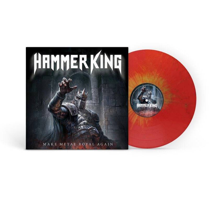 Hammer King Make Metal royal again LP multicolor von Hammer King