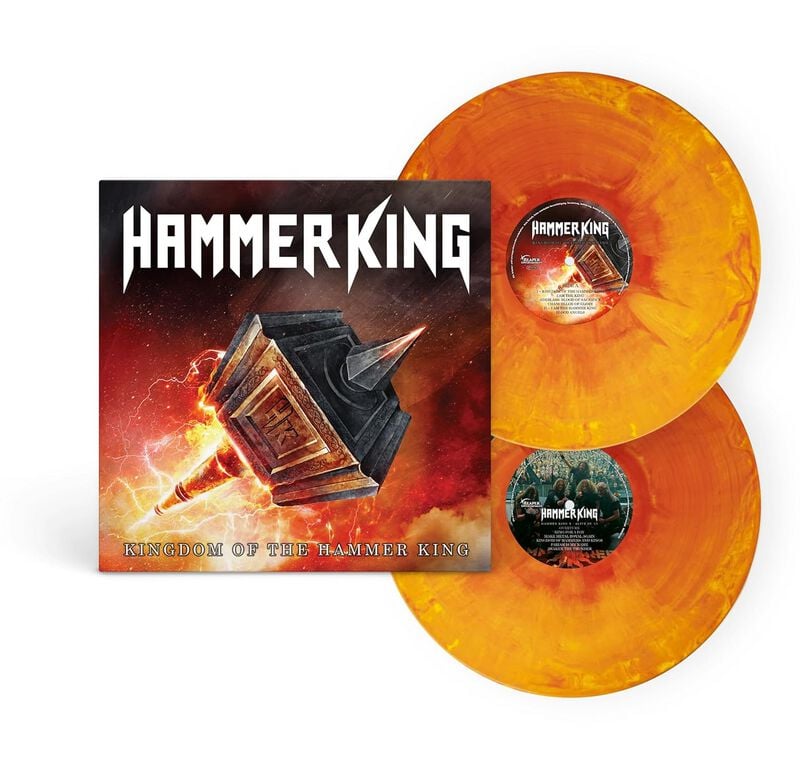 Kingdom of the Hammer King von Hammer King - 2-LP (Coloured, Limited Edition, Re-Release, Standard) von Hammer King