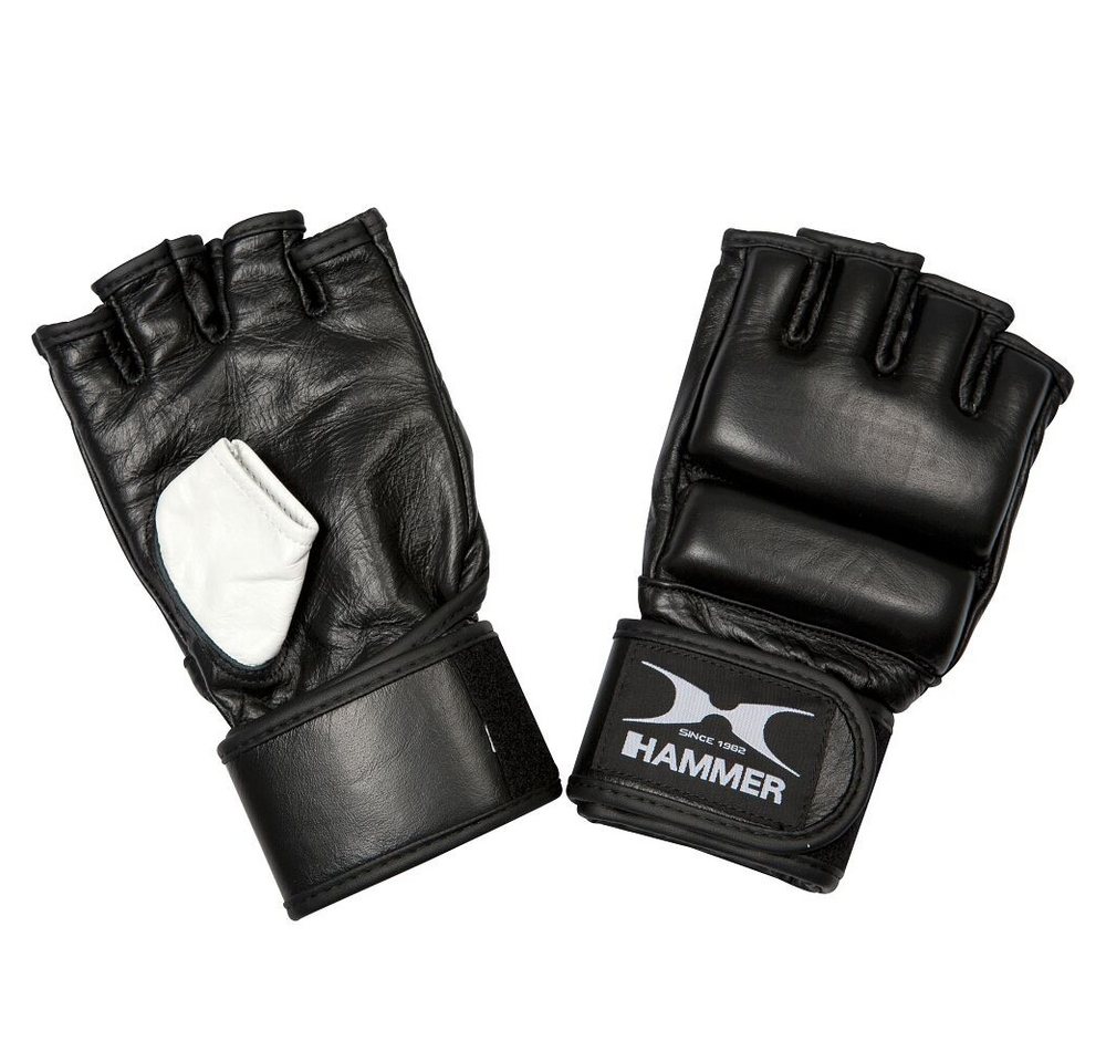 Hammer Boxhandschuhe MMA-Handschuhe Premium, Gepolsterte, fingerlose Handschuhe für Kampfsport-Training von Hammer