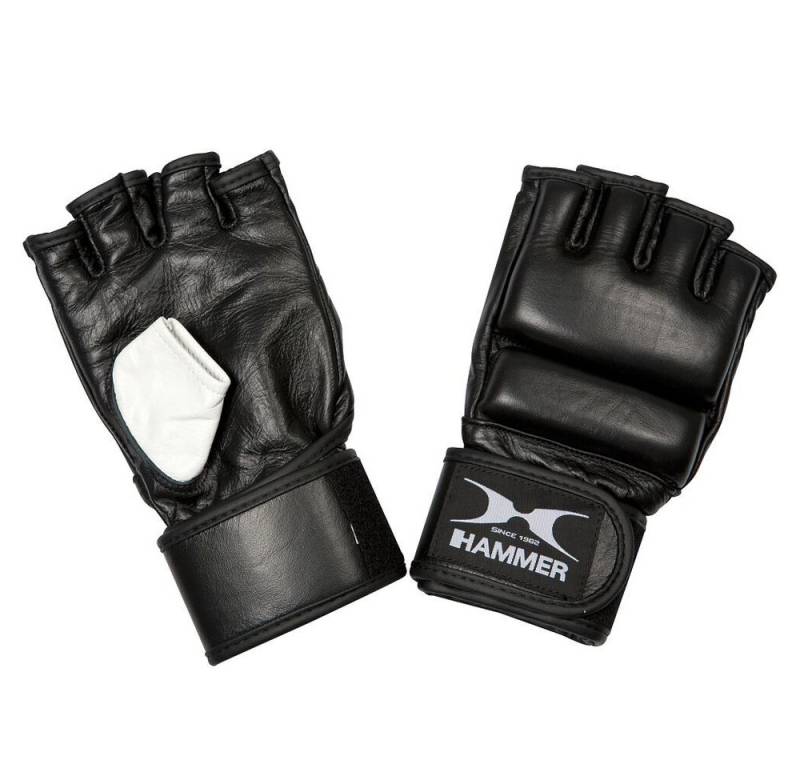 Hammer Boxhandschuhe MMA-Handschuhe Premium, Gepolsterte, fingerlose Handschuhe für Kampfsport-Training von Hammer