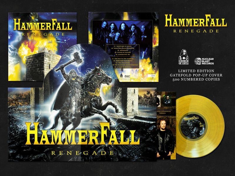 HammerFall Renegade LP multicolor von HammerFall