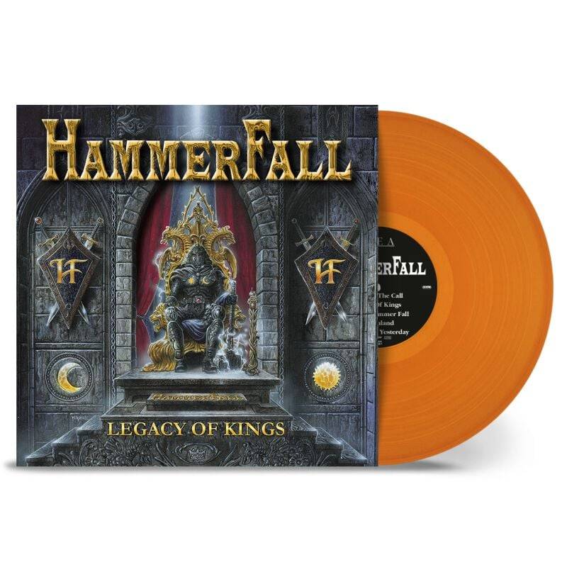Legacy Of Kings von HammerFall - LP (Coloured, Limited Edition, Re-Release, Standard) von HammerFall