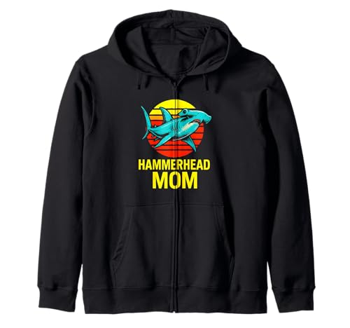 Hammerhead Mom Surfs Up Damen Ocean Kapuzenjacke Hammerhead Mom Surfs Up Damen Ocean Kapuzenjacke von Hammerhead Harmony - Surf's Up Shark Apparel