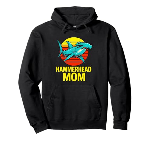 Hammerhead Mom Surfs Up Damen Ocean Pullover Hoodie Hammerhead Mom Surfs Up Damen Ocean Pullover Hoodie von Hammerhead Harmony - Surf's Up Shark Apparel