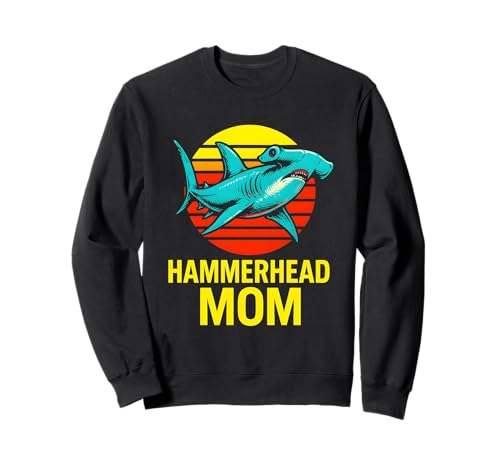 Hammerhead Mom Surfs Up Damen Ocean Sweatshirt Hammerhead Mom Surfs Up Damen Ocean Sweatshirt von Hammerhead Harmony - Surf's Up Shark Apparel
