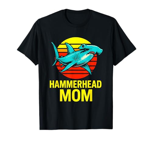 Hammerhead Mom Surfs Up Damen Ocean T-Shirt Hammerhead Mom Surfs Up Damen Ocean T-Shirt von Hammerhead Harmony - Surf's Up Shark Apparel