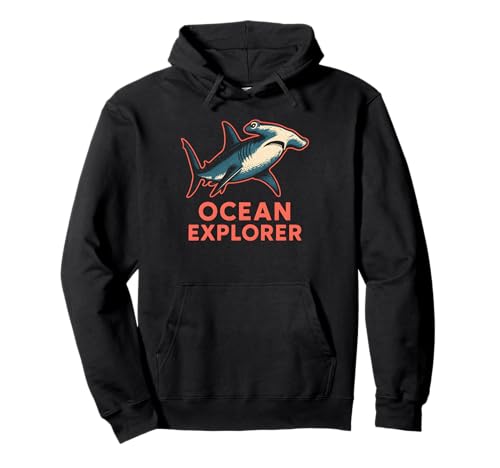 Hammerhead Shark Ocean Explorer Surf's Up Herren Beach Pullover Hoodie Hammerhead Shark Ocean Explorer Surf's Up Herren Beach Pullover Hoodie von Hammerhead Harmony - Surf's Up Shark Apparel