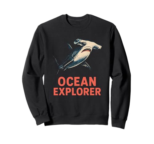 Hammerhead Shark Ocean Explorer Surf's Up Herren Beach Sweatshirt Hammerhead Shark Ocean Explorer Surf's Up Herren Beach Sweatshirt von Hammerhead Harmony - Surf's Up Shark Apparel