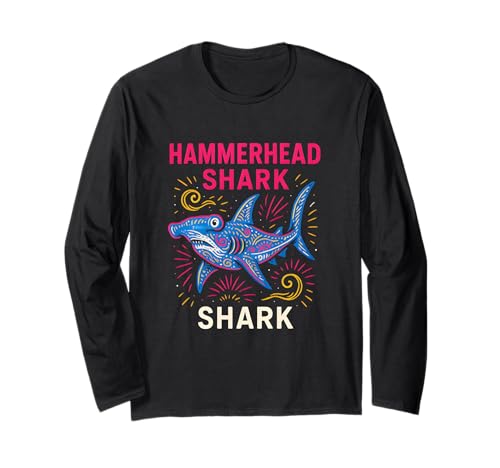 Hammerhead Shark Surf's Up Ocean Vintage Herren Langarmshirt Hammerhead Shark Surf's Up Ocean Vintage Herren Langarmshirt von Hammerhead Harmony - Surf's Up Shark Apparel