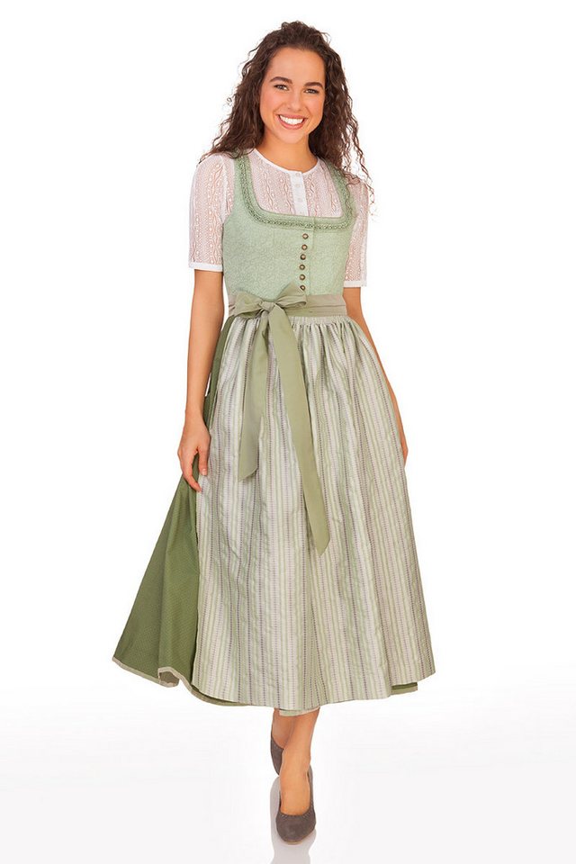 Hammerschmid Dirndl Dirndl lang 2tlg. - PILLERSEE - grün von Hammerschmid