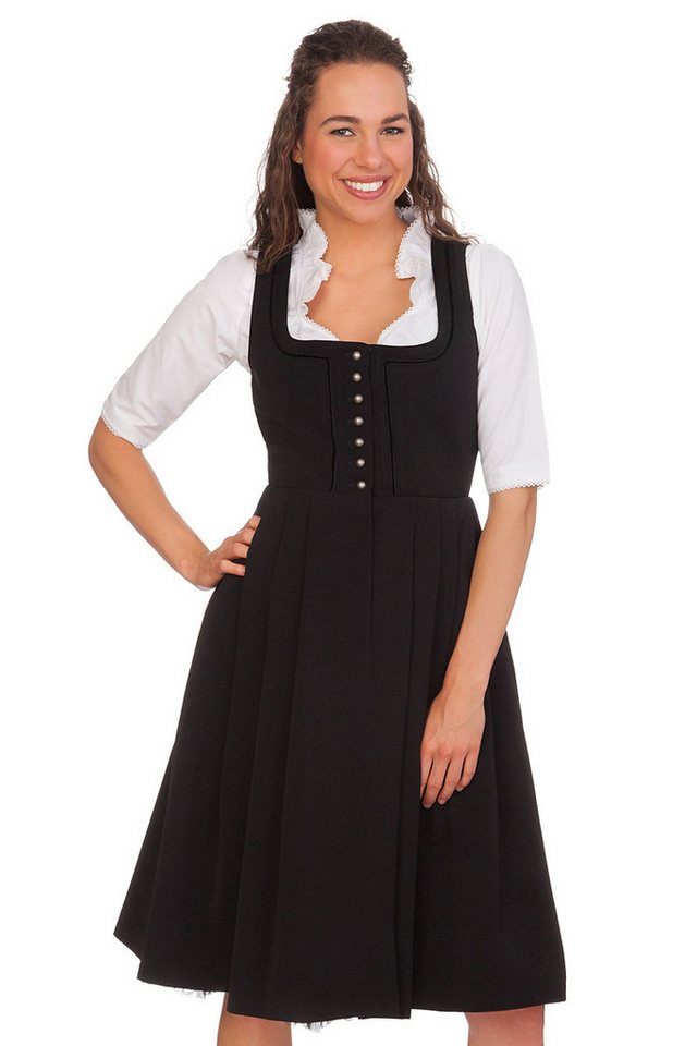 Hammerschmid Dirndl Midi Dirndl 1tlg. - ETRACHSEE - schwarz von Hammerschmid