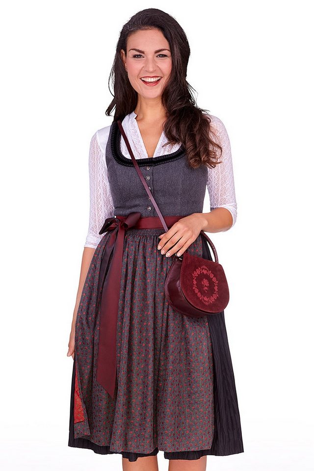 Hammerschmid Dirndl Midi Dirndl 2tlg. - KOFLERSEE - anthrazit von Hammerschmid