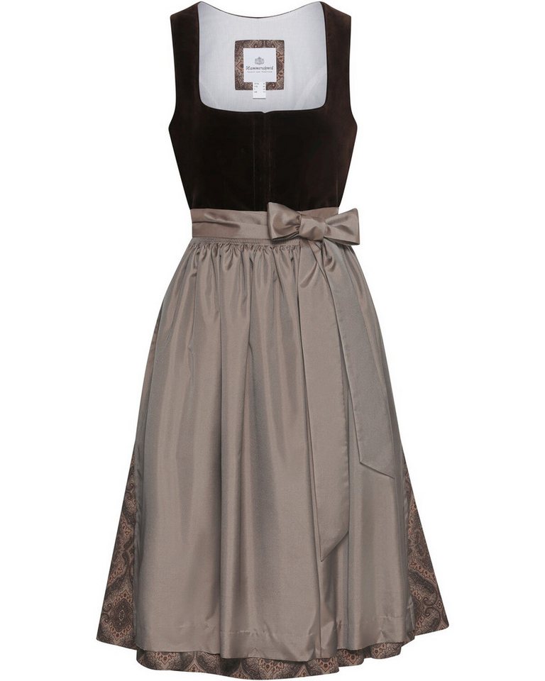 Hammerschmid Dirndl Midi Samtdirndl Bodensee von Hammerschmid
