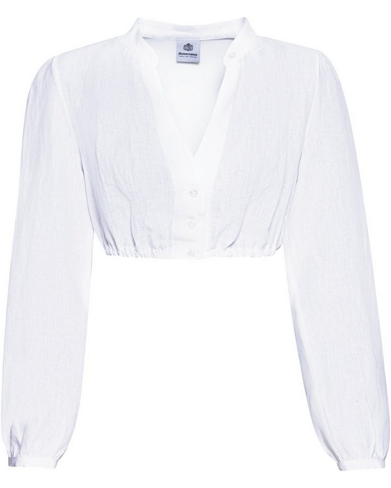 Hammerschmid Dirndlbluse Langarm-Dirndlbluse Greta von Hammerschmid