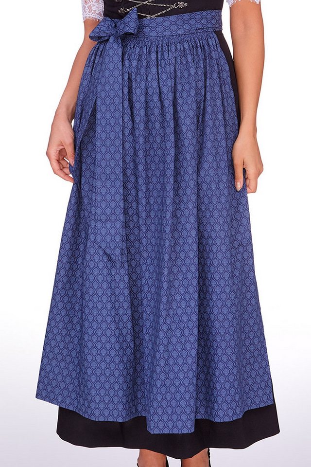 Hammerschmid Dirndlschürze Dirndlschürze - VILSTALSEE - denim, rot von Hammerschmid