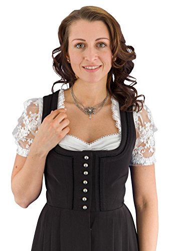 Hammerschmid Maxi Dirndl (lang) 21035 schwarz 44 von Hammerschmid