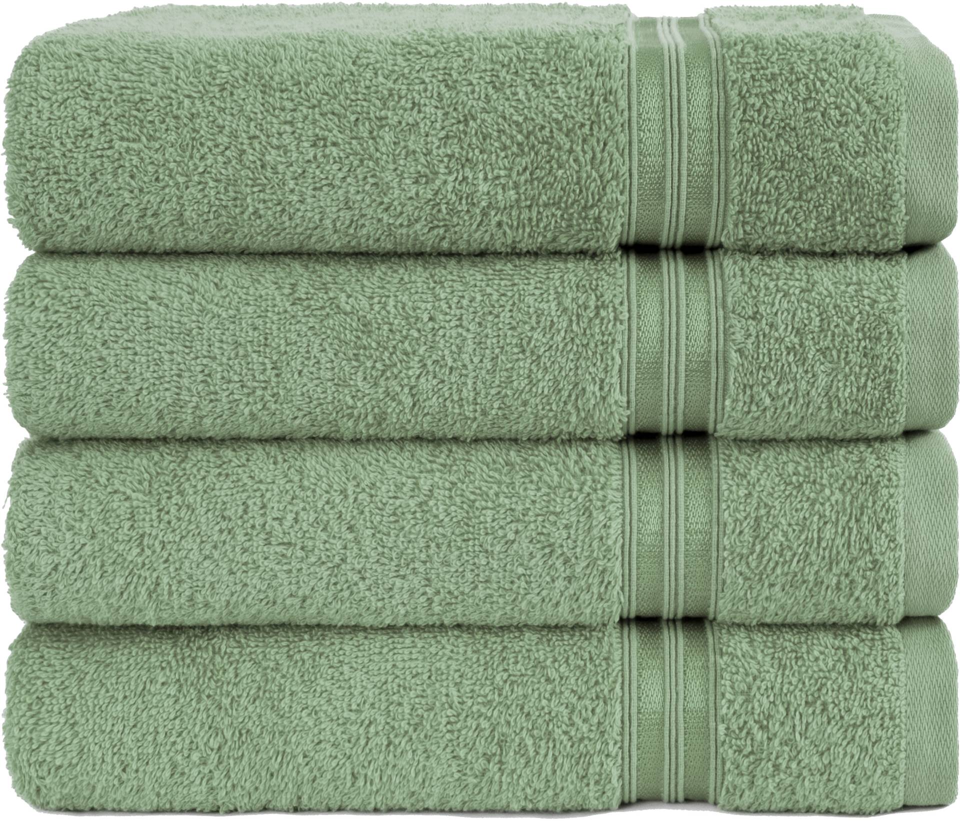 HAMMETEX Handtuch Set "4er Set Handtücher 50x100 cm, 100% Baumwolle, Weich & Saugstark" von Hammetex